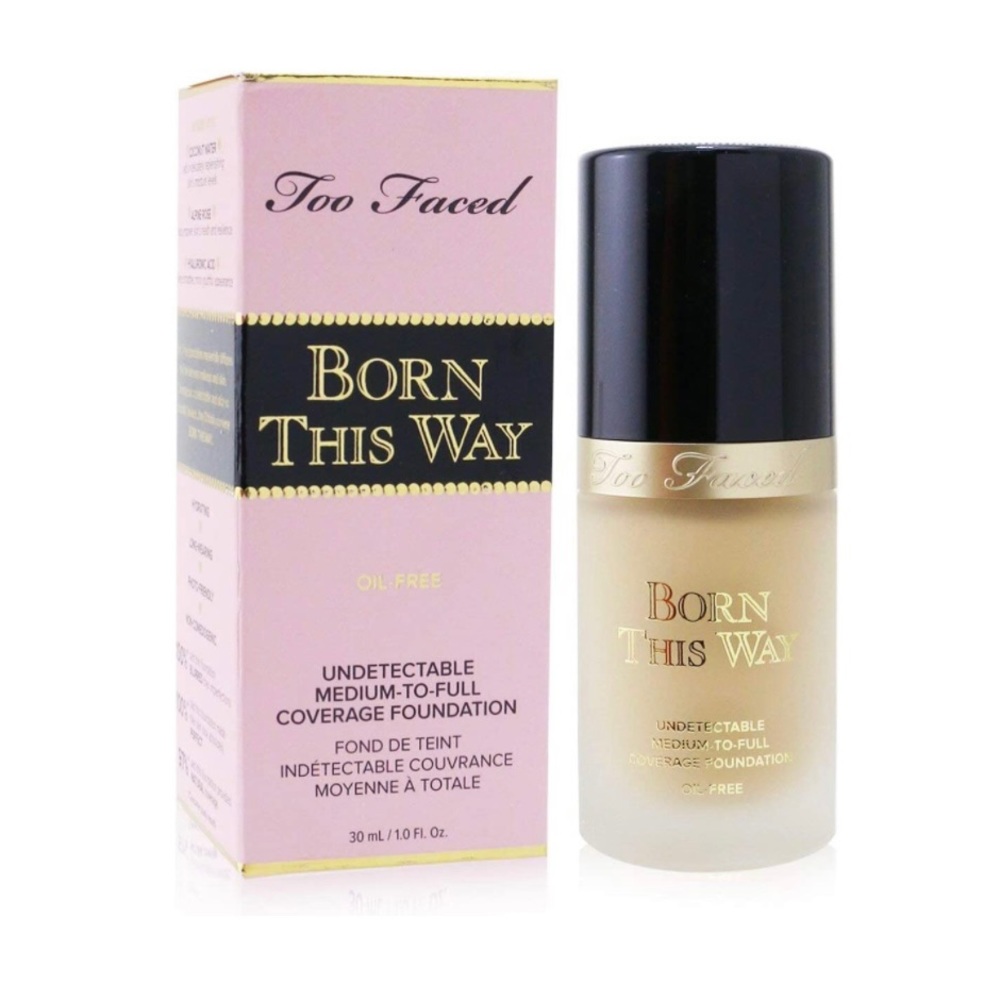 Too Faced Born This Way Natural Finish Foundation Vanilla 30ml/1oz Oil-free